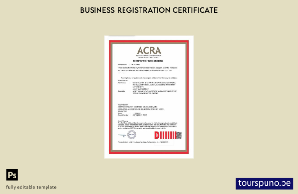listo para imprimir Plantilla de plantilla de Word y PDF del certificado de bu 5
